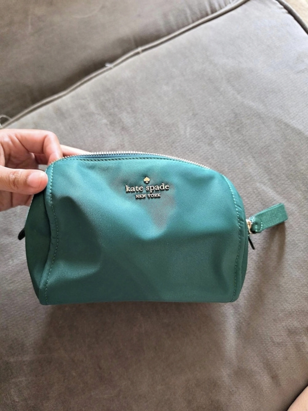 Kate Spade Cosmetic Pouch Green
